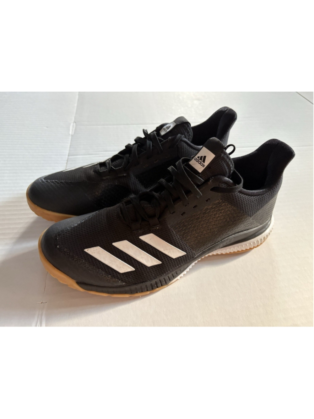 Adidas Crazyflight X 3 Mid Volleyball Shoes Black Gum women's Size 9 UK 7.5